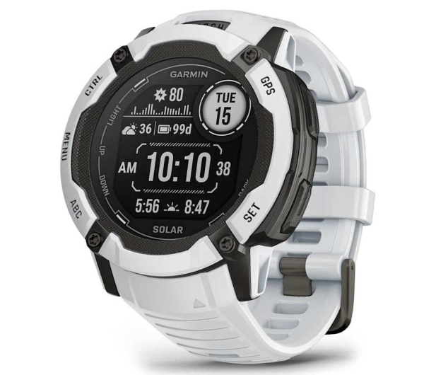 Garmin Instinct 2X Solar 50mm mleczny kwarc - 1154527 - zdjęcie